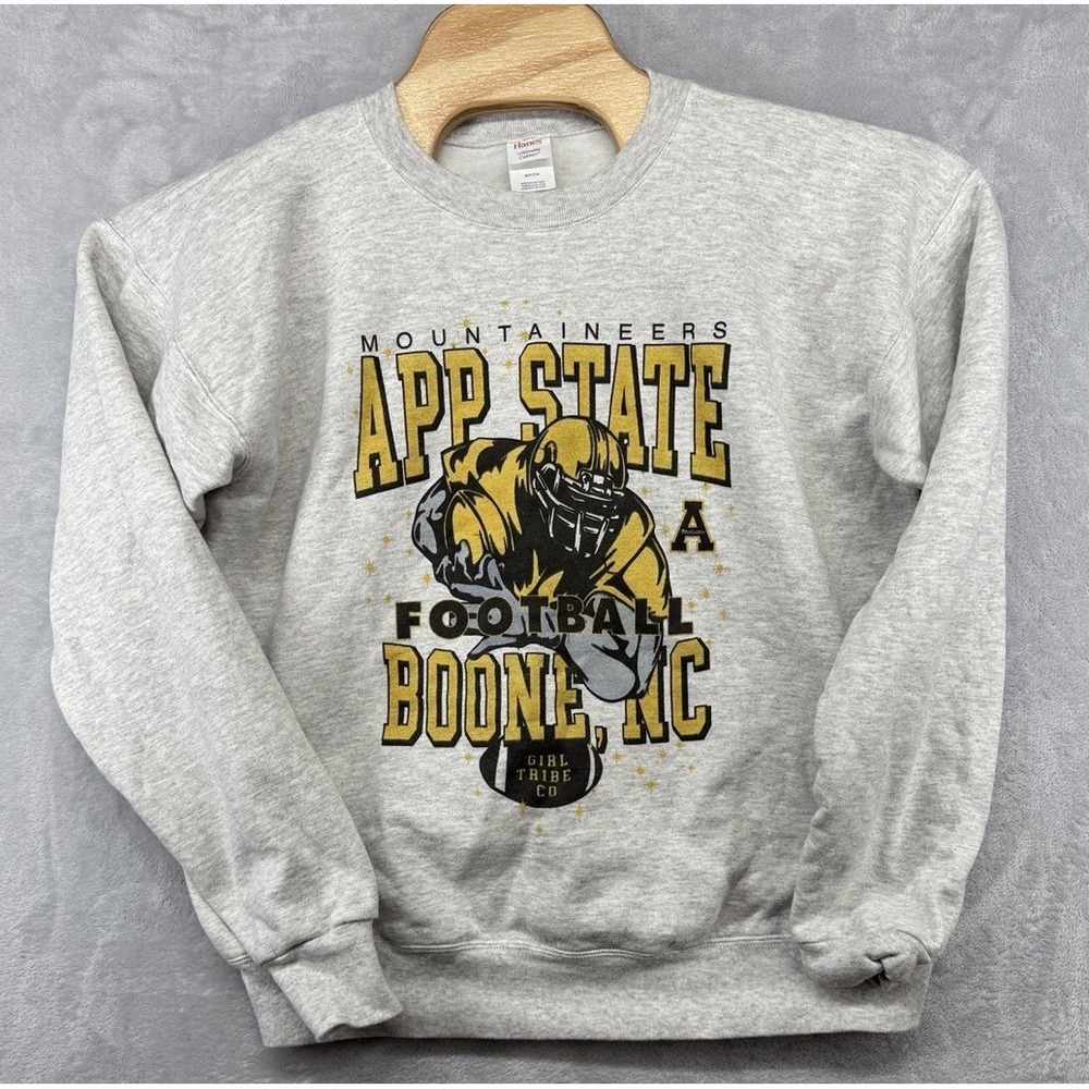 Hanes Appalachian State Mountaineers Sweatshirt Girl Tribe Co Women's S